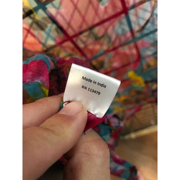 Juniper Blu South Moon Under Pink Kimono One Size - Picture 5 of 7